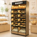 Bakery Backwall Gondola – 32 SKU Self-Serve