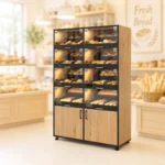 Bakery Endcap Display Case – 24 SKU Self-Serve