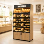Bakery Backwall Gondola – 28 SKU + Doors & Header