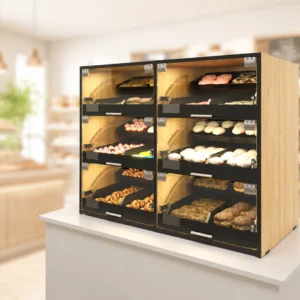 Countertop Bakery Display Case – 18 SKU Self-Serve