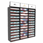 FLEXRACK™ Tobacco TOWER X3 set for up to 4,212 cigarette packs and OTP
