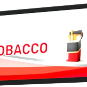 Illuminated Header for FLEXRACK™ tobacco and OTP display system